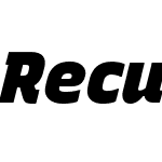 RecursiveSansLnrSt Nerd Font