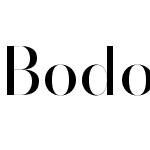 Bodoni* 72pt