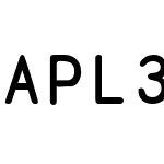 APL386 Unicode