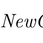 NewComputerModern