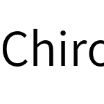 Chiron Sans HK