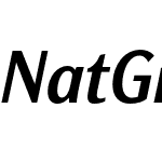 NatGrotesk Nar Bold