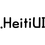 .HeitiUI J