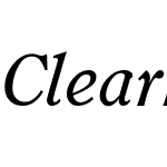 Clearface