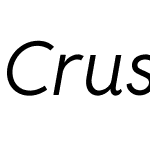 Crusoe Text