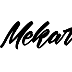 Mekar Script free