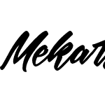 Mekar Script free