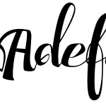 Adefebia Free Font