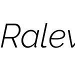 Raleway Light