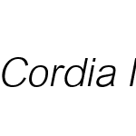 Cordia New