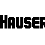 Hauser Condensed