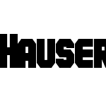Hauser Condensed