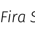 Fira Sans Light