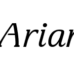 Arian AMU Serif
