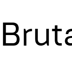 Brutal Type