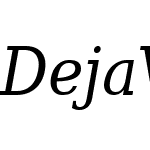 DejaVu Serif Condensed