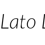 Lato Light