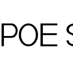 POE Sans Pro