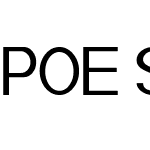 POE Sans Pro