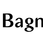 Bagnard Sans Regular