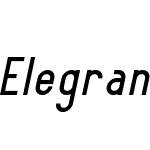 Elegrand Gothic Demo