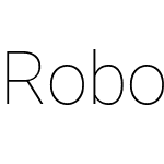Roboto Thin