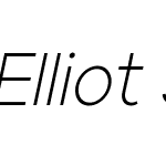 Elliot Sans Light