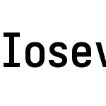 Iosevka Term SS01