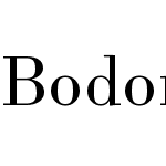 Bodoni