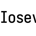 Iosevka Term SS09