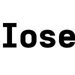Iosevka SS12