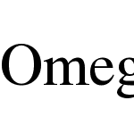 OmegaSerifThaiIso