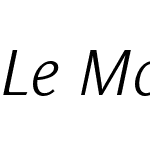 Le Monde Sans