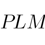 PLMathItalic10