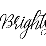 Brightside Typeface