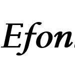 Efont Serif