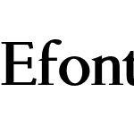Efont Serif