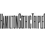 HamiltonGothicTripleCondOL