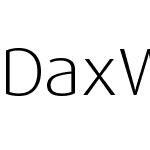 DaxWide