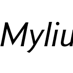 MyliusSans