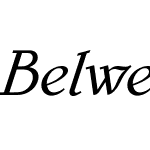 BelweEF-Italic