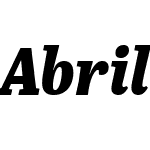 AbrilTitlingCondensedW02-XBI