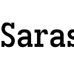 Sarasa Fixed Slab J