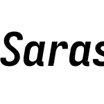 Sarasa Fixed K