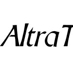 AltraTwoW01-Italic