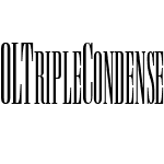 OLTripleCondensedRoman