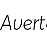 AvertaCYW01-LightItalic