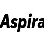 AspiraXXNarW01-HeavyItalic