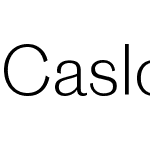 Caslon Doric