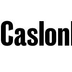 Caslon Doric Condensed